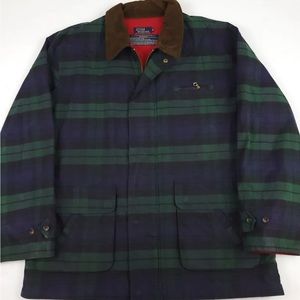 US Made XL Polo Ralph Lauren Oilskin Coat in Excellent Preowned Condition.